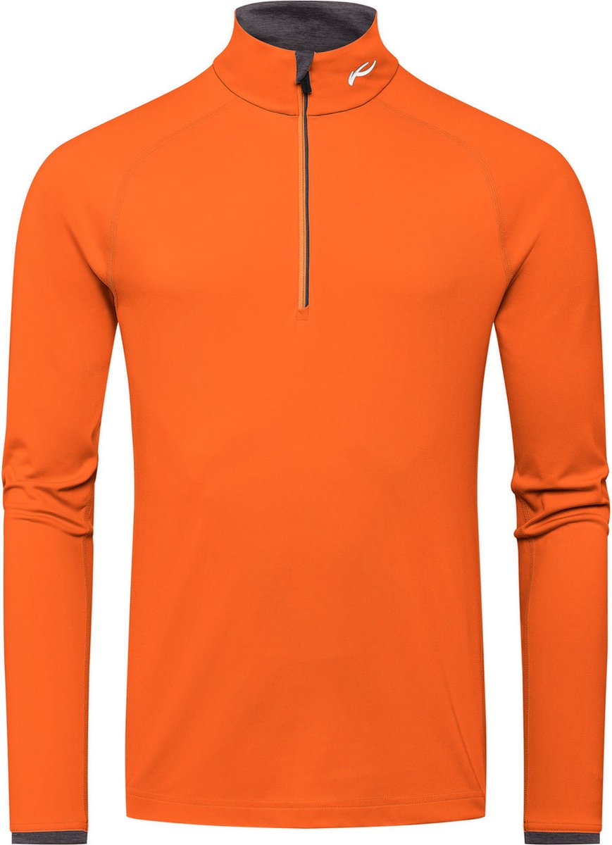 Kjus Men Feel Half-Zip – Wintersport Wintersportkleding Pullies Oranje