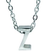 Ketting Letter Z Letterhanger - Minimalistisch - Premium Staal