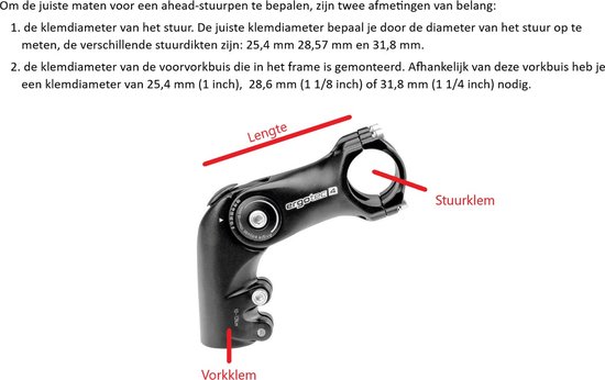 Ergotec Stuurpen Voorbouw Verstelbaar Octopus 2 28,6/90/31,8mm van Ergotec — afbeelding 3