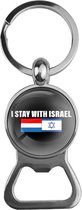 Glas ouvre-bière - Je reste avec Israël