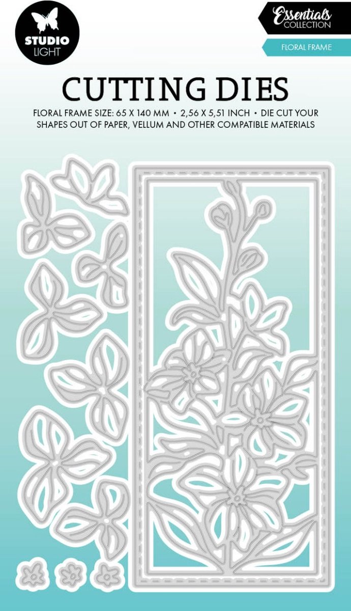 Cutting die Floral frame - essentials nr. 738