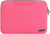 Mobigear - Laptophoes geschikt voor Neopreen Laptop | Mobigear Neon Aktetas 13 - 14 inch Laptoptas + Handvat - Roze