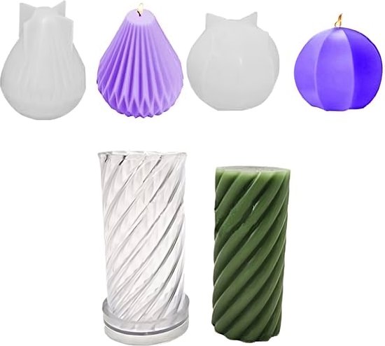 kaars-mal-kaarslont-12stks-plastic-kaars-mallen-cilinder-kaars-schimmel
