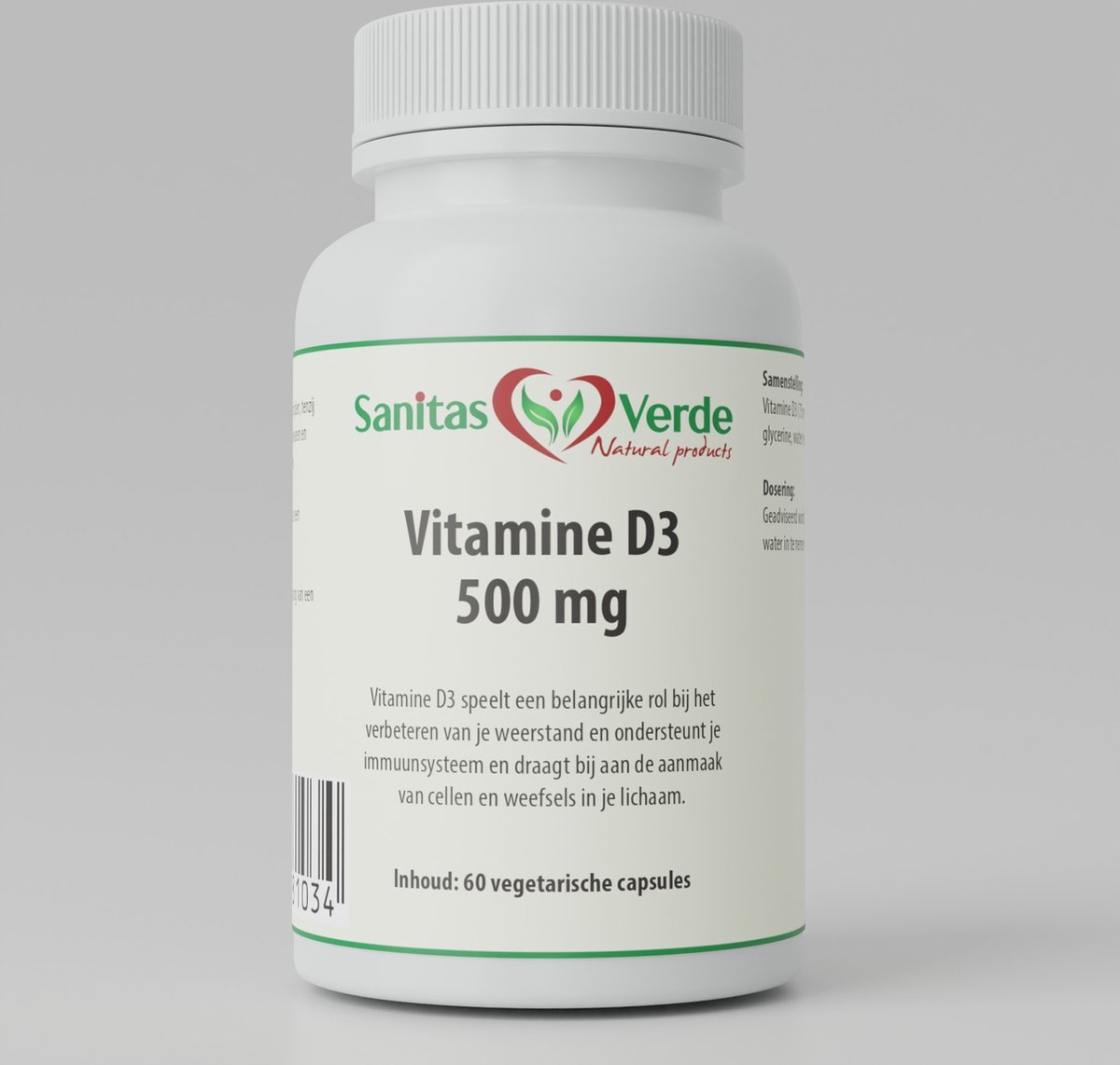Vitamine D3 500mg