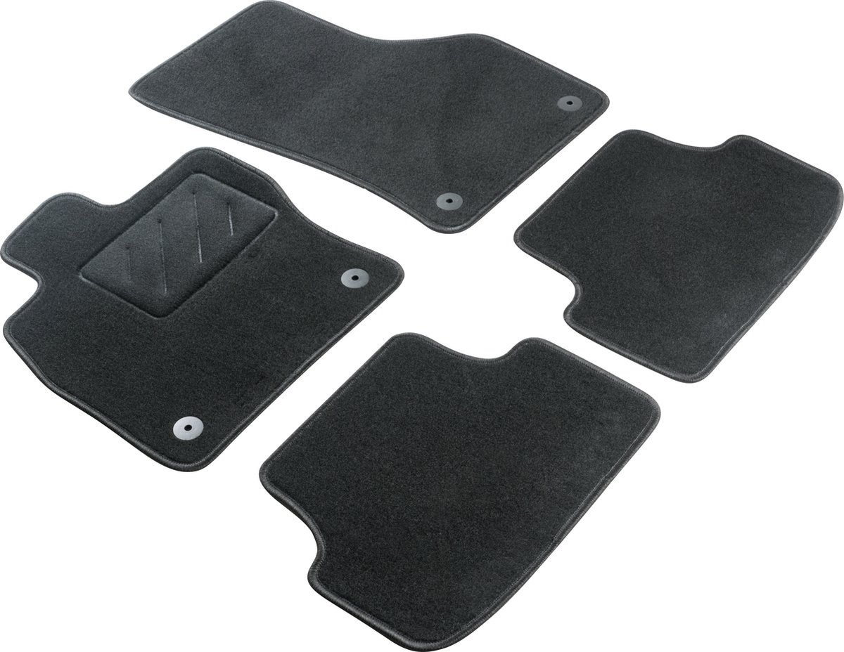 Walser Comfort Naaldvilt Velours voetmatten geschikt voor Dodge Nitro 09/2006-12/2012