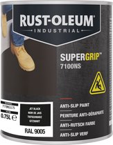 Rust-Oleum SuperGrip Anti-Slip Coating RAL 9005 Vloerverf 750ml