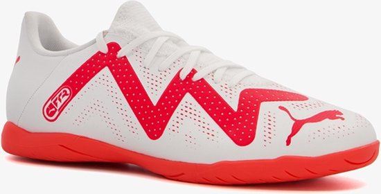 Puma Future Play It IC zaalschoenen wit/rood - Maat 42 | bol