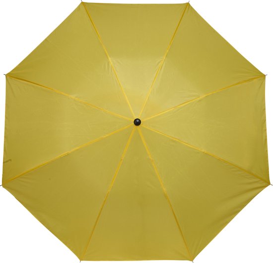 Petit parapluie pliant / pliant jaune 93 cm de diamètre - Protection contre la pluie