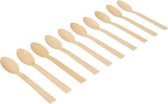 Bamboe Lepels - Set van 40 - Eenmalig gebruik - FSC®-gecertificeerd hout: verantwoord hout - Partybestek - Picknick bestek