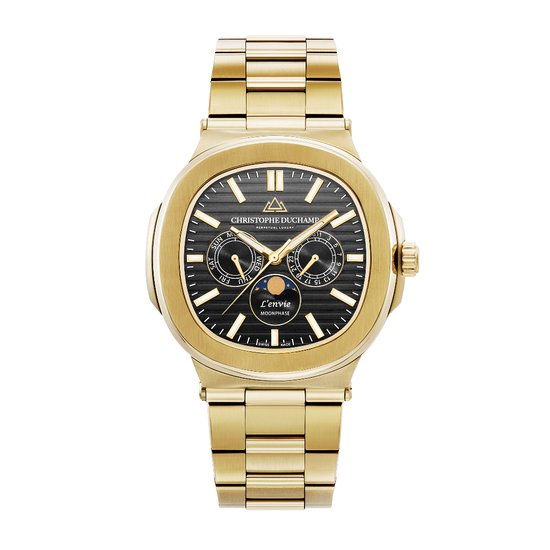 Christophe Duchamp L'envie Moonphase Gold CD7802-4 bol