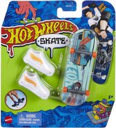 Hot Wheels Skate - Vingerskateboard - Lichtblauw - Tic-Tac Towed