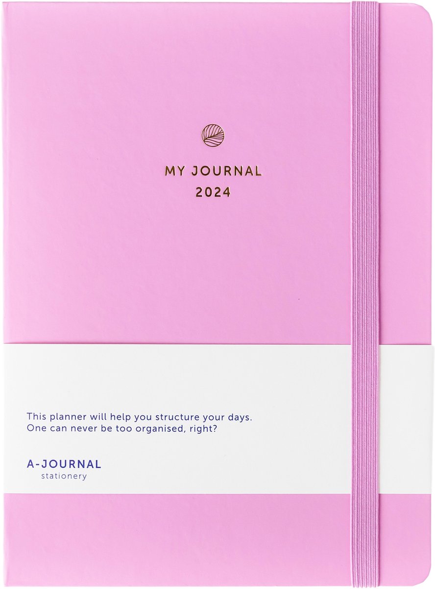 My Journal Agenda 2024 Lila bol