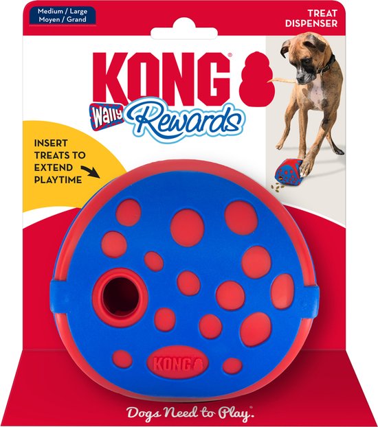 Kong Rewards Wally Blauw / Rood