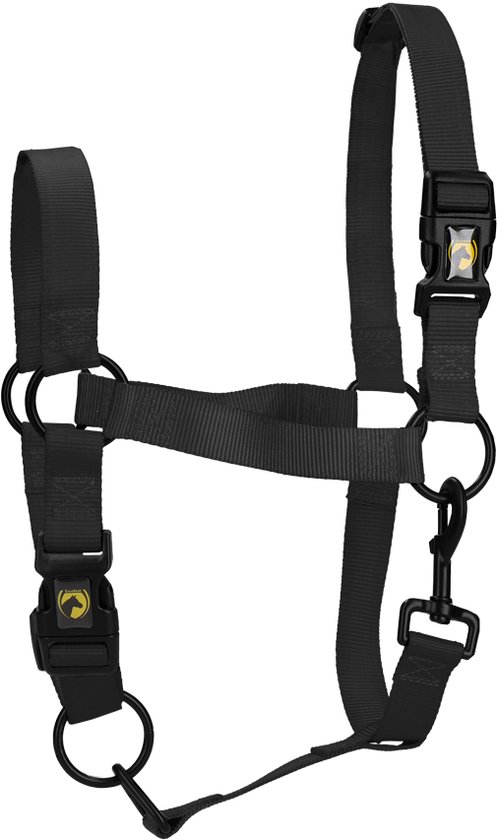 Excellent Horse - S (Shet) - Essential Halster - Halster voor paard - Geschikt voor paarden - Zwart Excellent Horse - S (Shet) - Essential Halster - Halster voor paard - Geschikt voor paarden - Zwart
