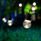 Settlein Led Lichten op Zonneenergie - Hanglampen - Tuinverlichting - Warmwit - 10 lampen - 5.25 m