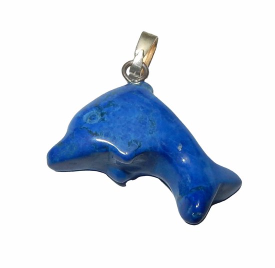 Lapis Lazuli Dolfijn Hanger Klein