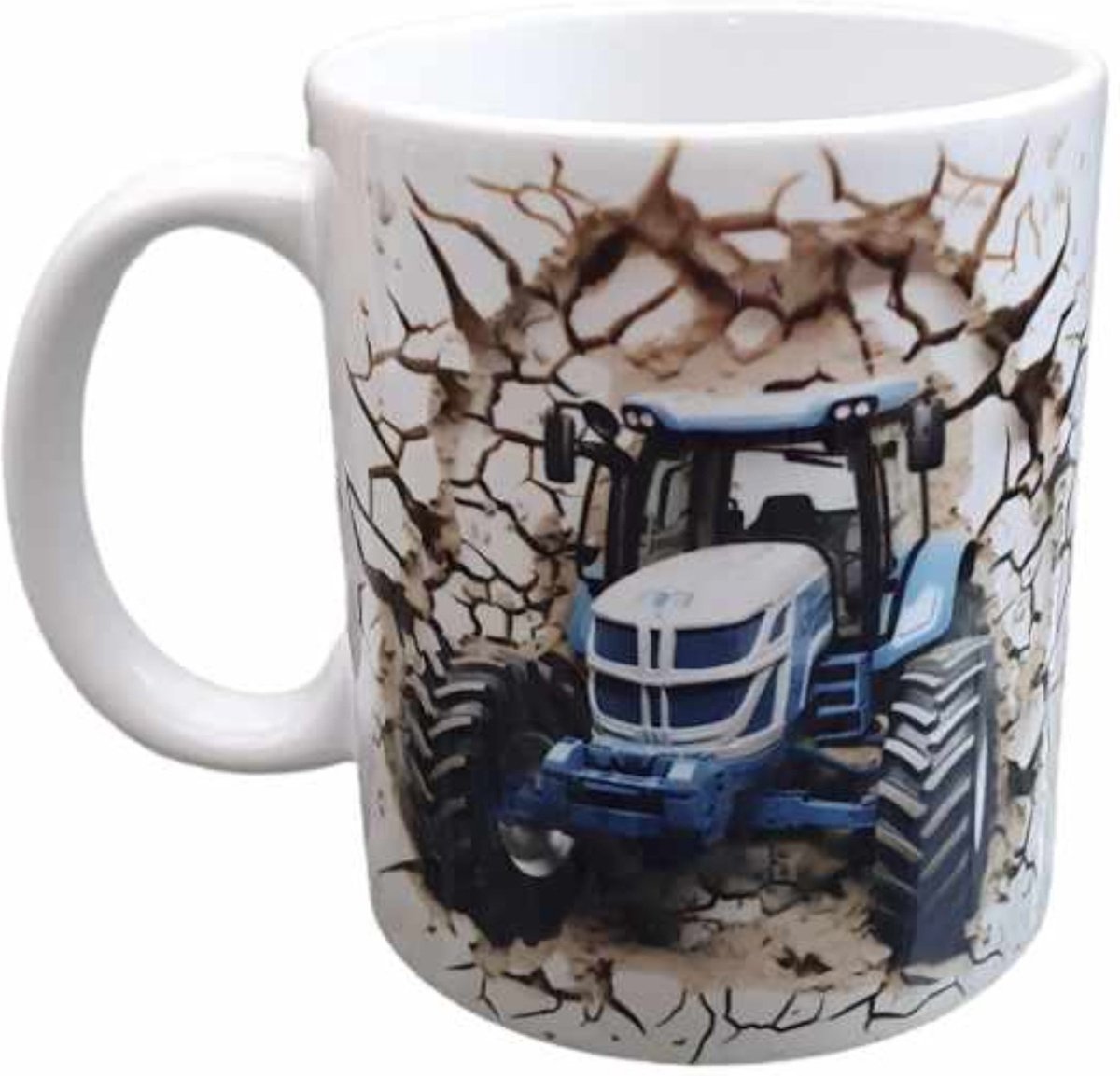 Koffie beker - thee mok - tractor - boerderij - boer -