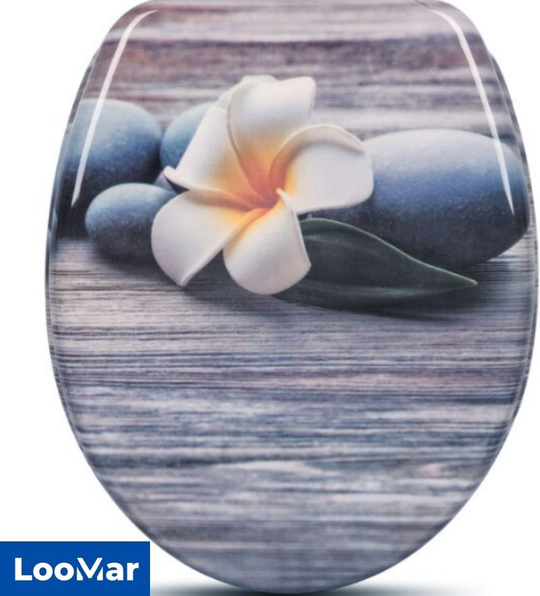 WC Bril met softclose - Toiletbril met deksel - Met Print