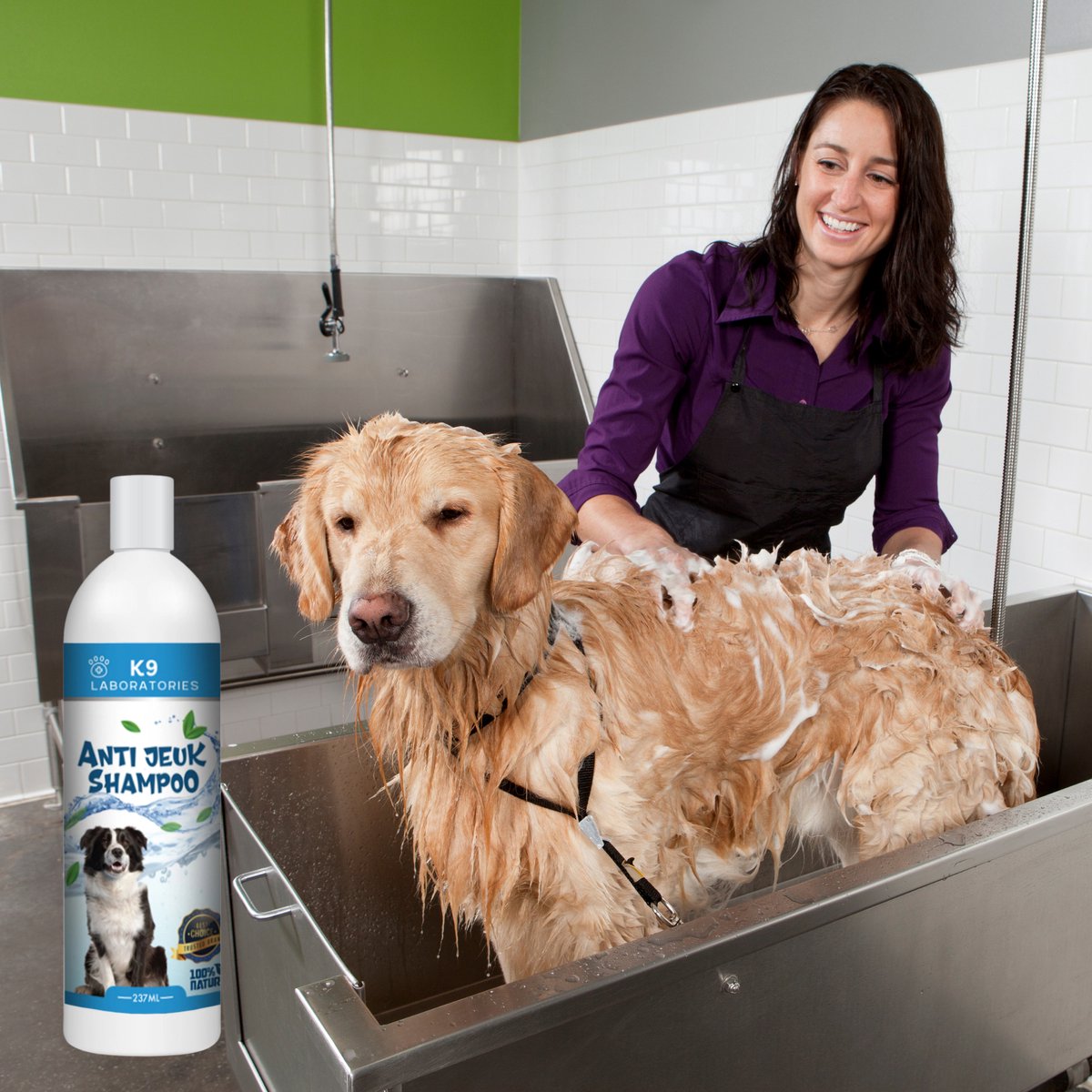 K9 Laboratories - Anti-jeuk shampoo - Voor honden - 237 ml - Colloïdale  havermout -... | bol