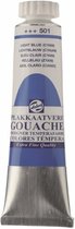 Gouache extra fine plakkaatverf 501 lichtblauw cyaan 20 ml