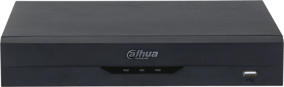 Dahua NVR Recorder WizSense NVR2108HS-8P-I2, 8 kanalen, 12MP, 8 x PoE , IP-Camera Recorder, AI Functionaliteiten