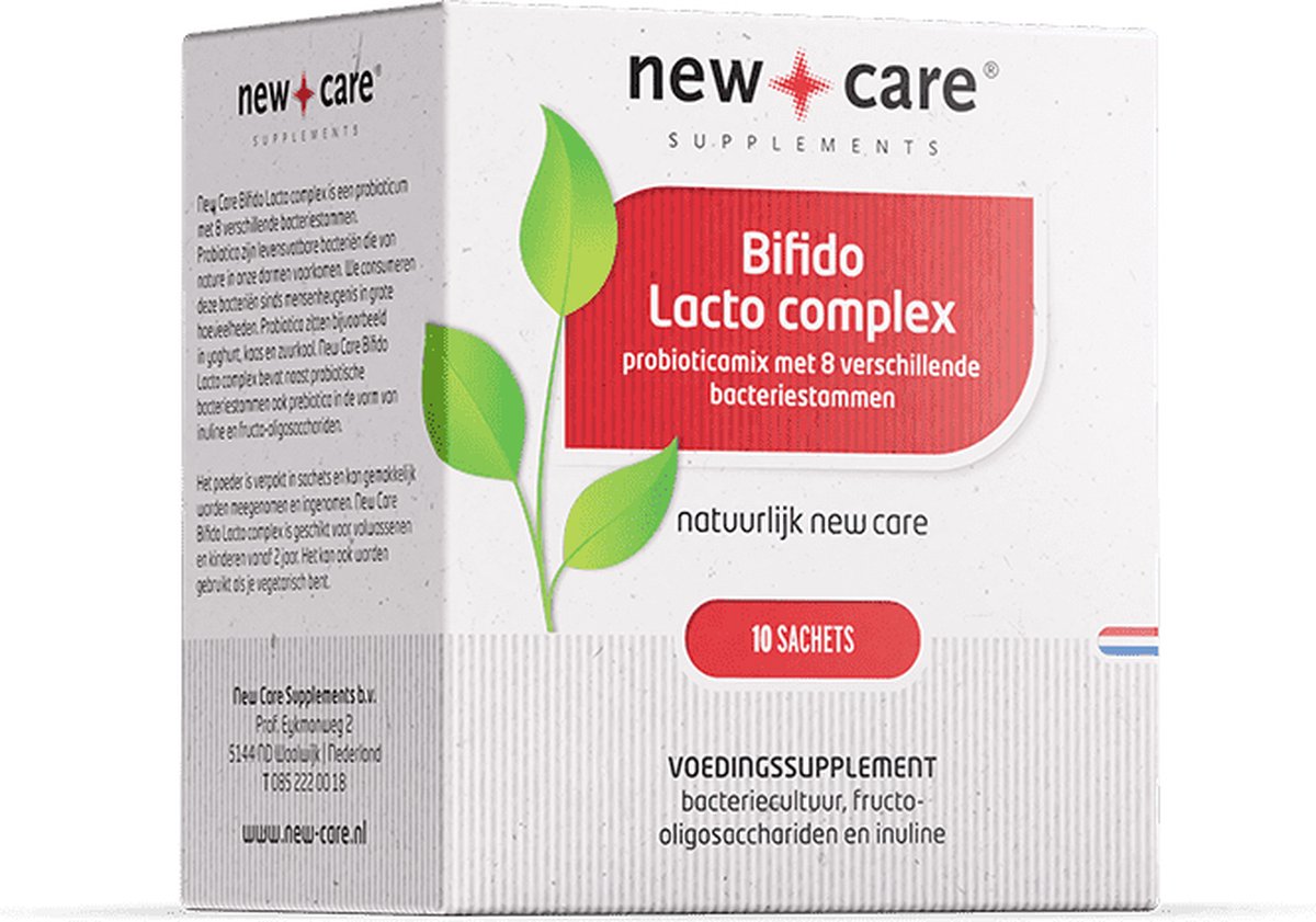 Goedkoopste New Care Bifido Lacto complex - probiotica - 10 sachets - NZVT - vegetarisch