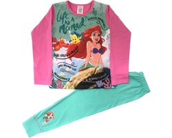 foto van De kleine Zeemeermin pyjama - maat 104/110 - Disney's Ariel pyama - katoen