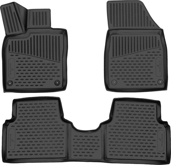 WeatherTech Vloermatten compatibel met: Jeep Cherokee XJ 1997-01 | Zwart | 1ste rij
