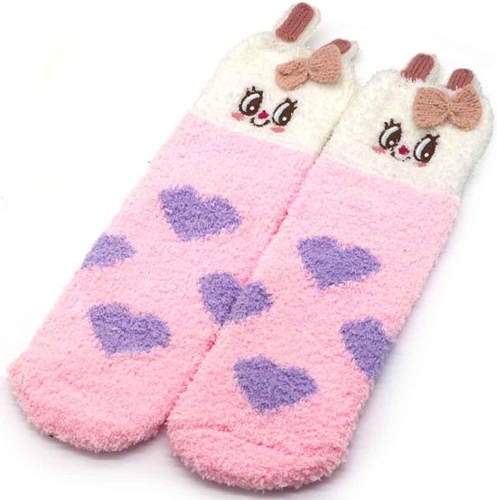 Sokken Fluffy - Cute - Katoen - Uniseks - Schoenmaat 35-40