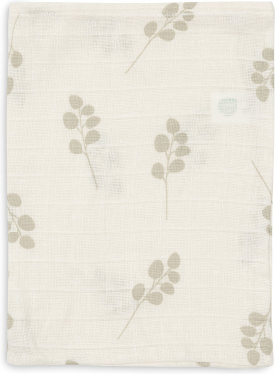 Jollein - Hydrofiel Washandje 15x20cm - Baby Washandje - Twig - Olive Green - 3 Stuks van Jollein — afbeelding 4
