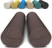 Antislipmat voor tapijt, rubberen mat, antislipmat, 2 rollen inbegrepen, beide extra dik 400 g/m², 190 cm x 30,5 cm lang (chocolade) - perfect voor gebruik in het huishouden