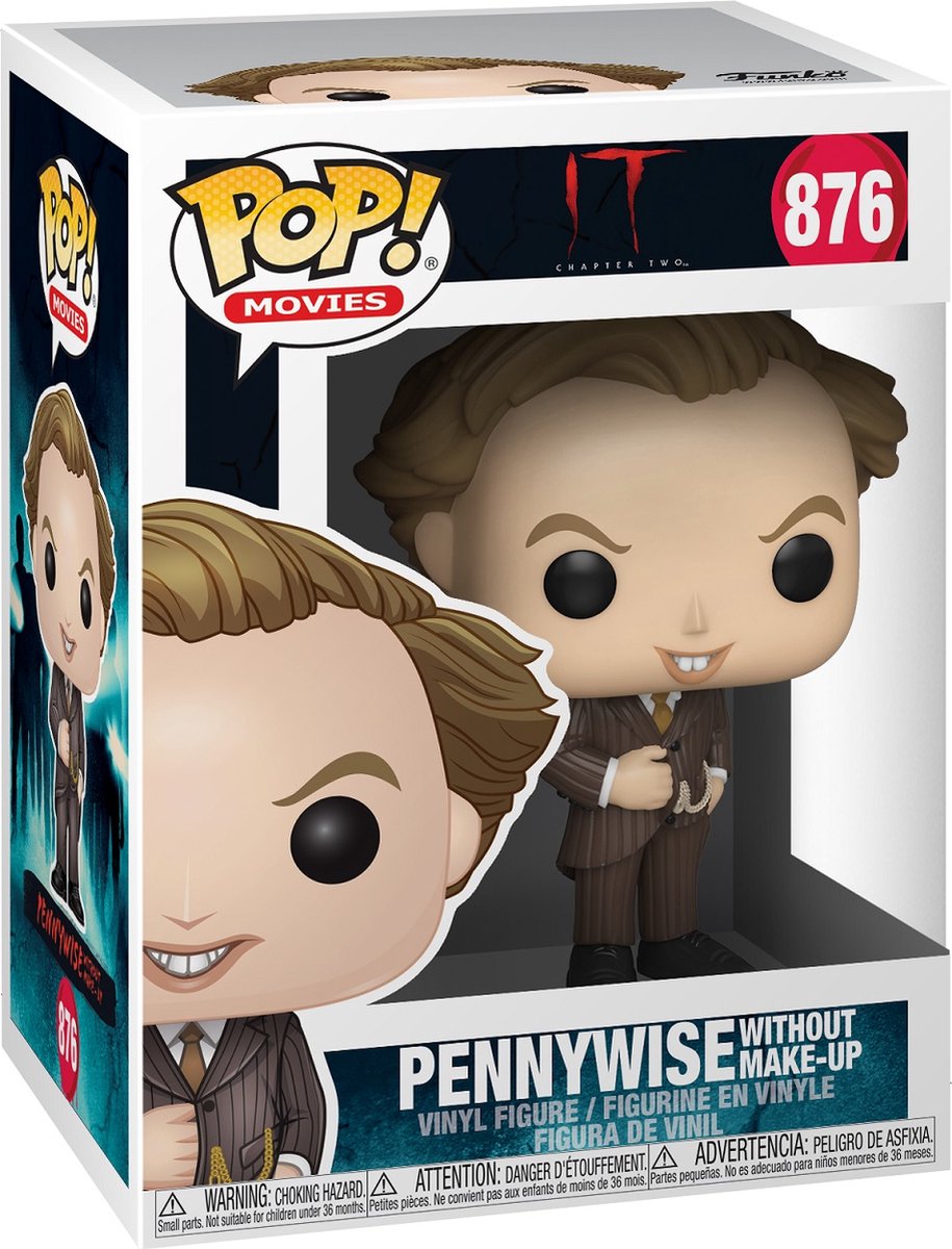 Funko Pop! Horror Movies It: Chapter Two - Pennywise Without Make-Up — afbeelding 2