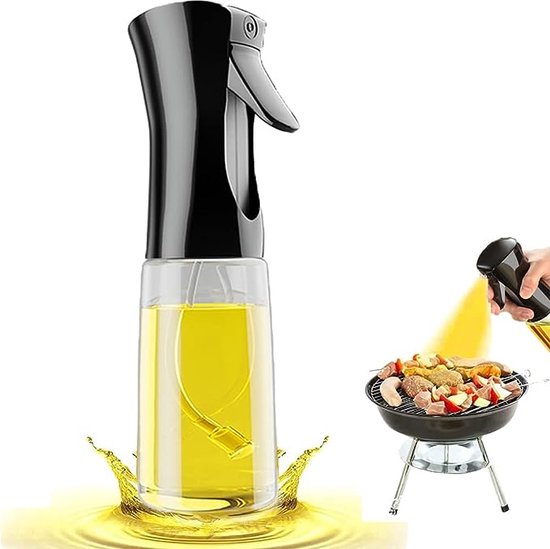 Pulvérisateur d'huile d'olive pour la cuisine – Distributeur d'huile en  verre de 220