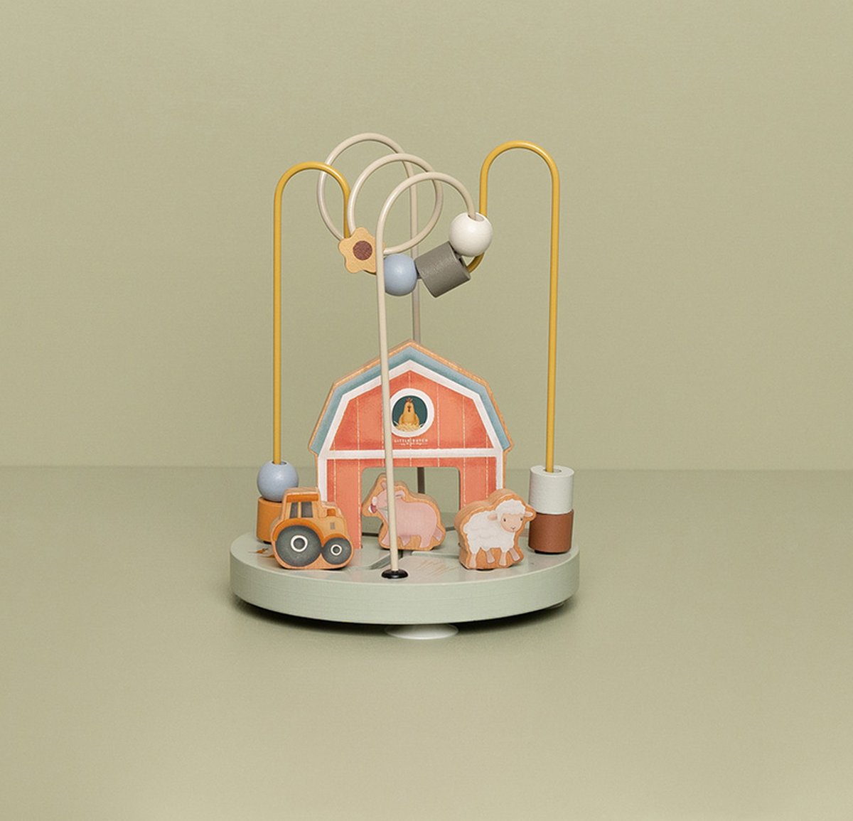 Little Dutch - Activiteitenspiraal hout FSC - Little Farm — afbeelding 2