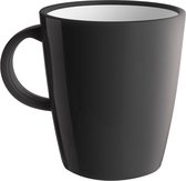 Brunner Hot Mug Zwart 30 CL - Hoogwaardig melamine - Breukbestendig
