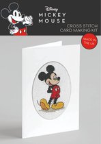 Disney Cross Stitch Card Making Kit 002 Mickey Mousse