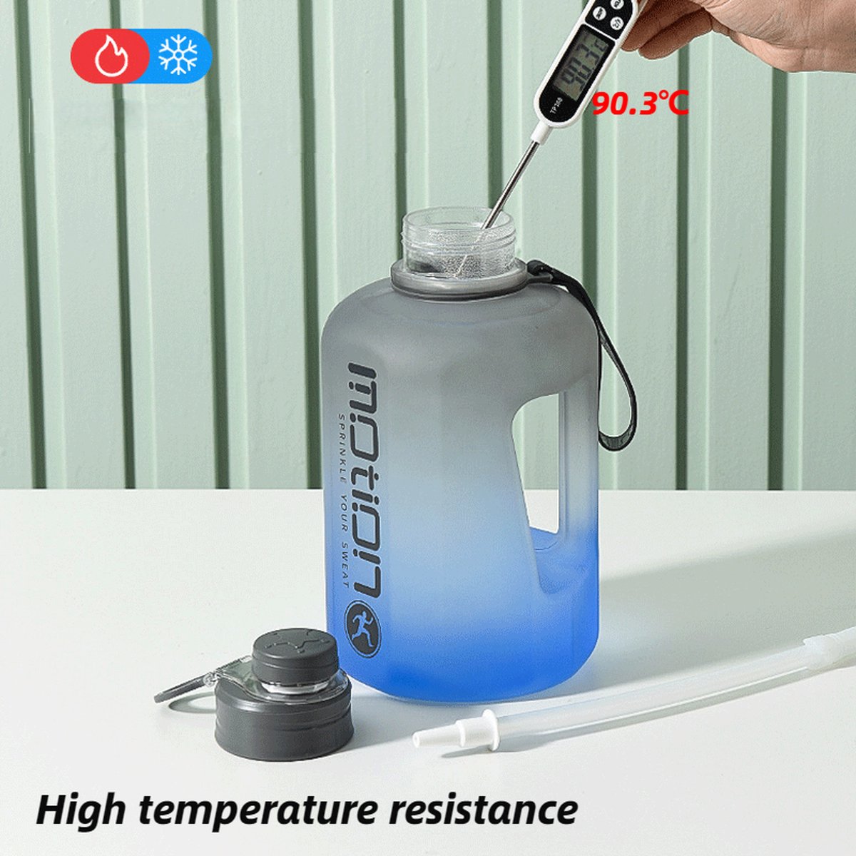 Fiets Waterflessen | Geïsoleerde Fiets Waterfles | Gemakkelijk schoon te maken mondstuk, gemakkelijk knijpen | Fietsen Mountain Fitness Waterfles