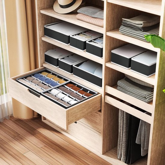 Homsorout Kast Organizer laden organizer - 12 stuks opvouwbare
