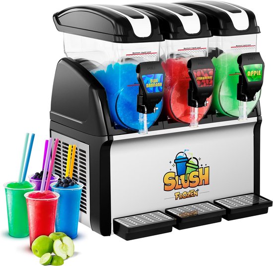 Royal Catering Slush Puppy Machine - Slush maker - 3 x 15 L
