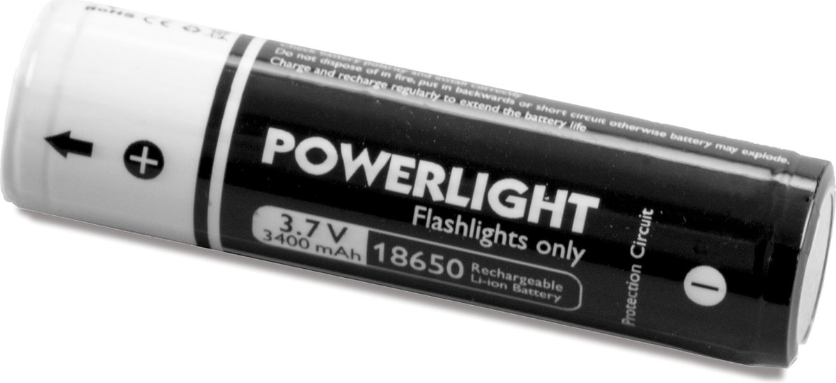 Batterij Dual / Dual II / PDL / PDL II / UV POWERLIGHT - Zaklamp 18650 3400 mAh