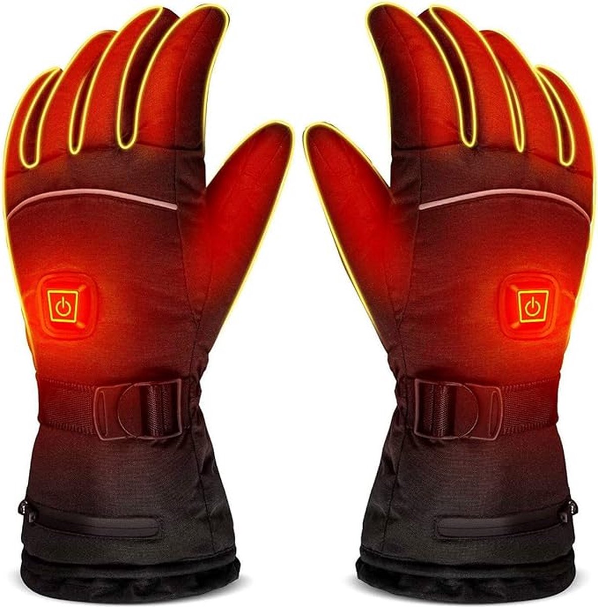 Elysium Verwarmde Handschoenen - 3 standen – Oplaadbaar - One Size – Zwart - Elektrische Handschoenen Heren - Handschoenen Winter - Handschoenen Met Verwarming - Verwarmde Wanten - Voor Dames En Heren