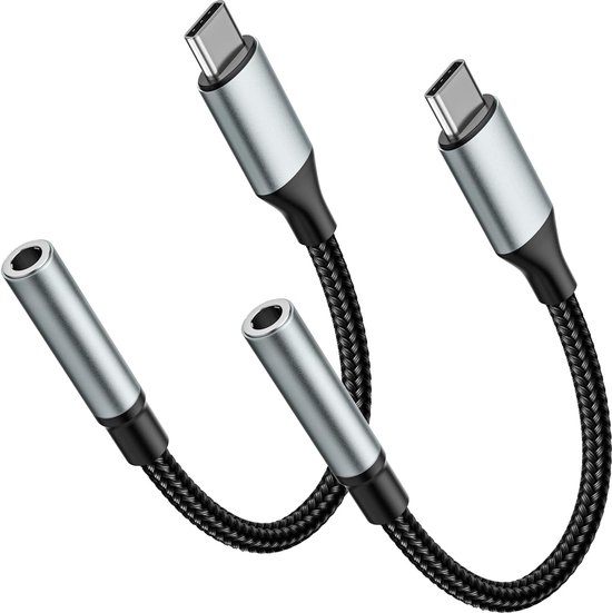 INECK® auxiliaire vers USB prise jack audio auxiliaire 3,5 mm mâle