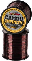 Extra Carp - Infinity Camou 1000 meter - 0,33 mm - Nylon Karperlijn