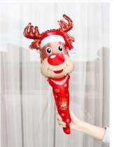 Rendier ballon - 5 stuks - opblaasbare ballon - kerstmis - feestdagen - kerst versiering - decoratie - christmas - rudolph de rednose reindeer - rendier