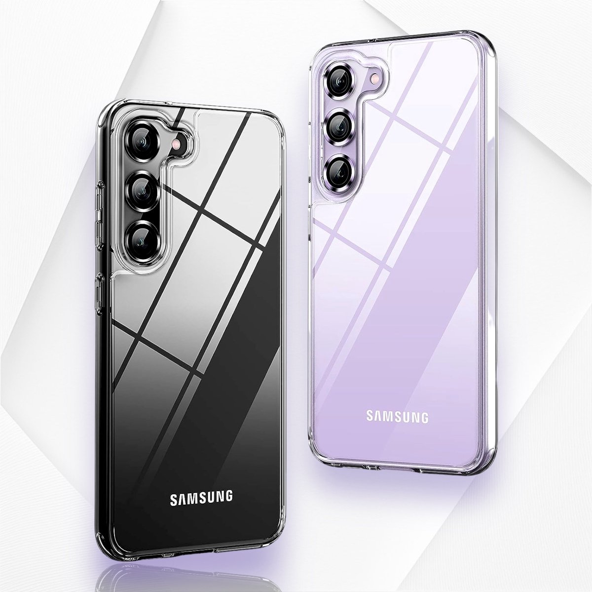 Samsung Galaxy S23 Ultieme Silicone Case - Samsung S23 Transparante Bescherming Hoesje - Premium Zachte Silicon Hoesje voor Samsung Galaxy S23