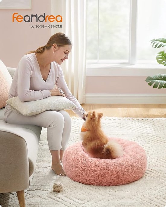 MDDK DY Hondenbed, kattenbed, kleine hondenkussen, wasbaar, pluizige