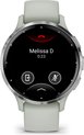 Garmin Venu 3s - Smartwatch - Sporthorloge - AMOLED-Scherm - 10 dagen batterij - Spraakassistent - Muziek - Garmin Pay- Slaapcoaching - Sage Grey