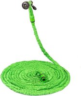 BASIC Flexibele tuinslang en bewatering 30 meter - Tuinbewatering - Tuinsproeier - Waterslang - 7 Sproeifuncties