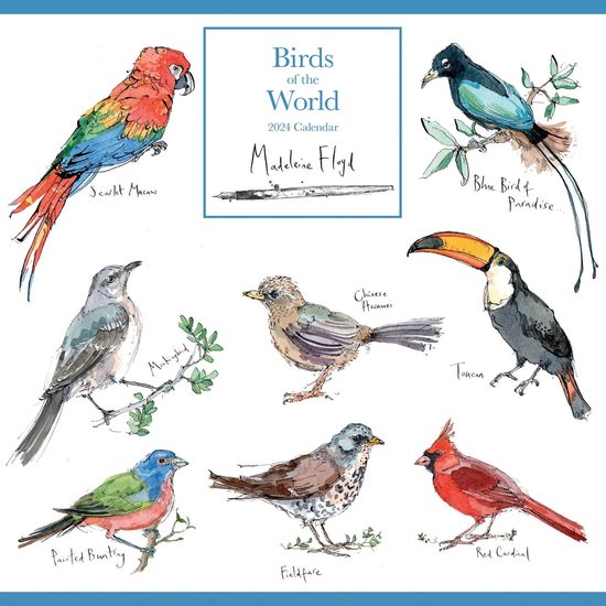 Madeleine Floyd Birdsong Kalender 2024