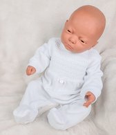 Babidu babypakje | wit | smock | 1-delig | 19827| Unisex | Newborn | maat 50